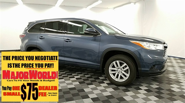Pre Owned 2017 Toyota Highlander Le V6 4d Sport Utility In Long Pre Owned 2017 Toyota Highlander Le V6